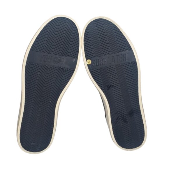 P448 Skate Suede & Leather High Top Green & Black Sneaker. Size 10.5/44 - Picture 5 of 11